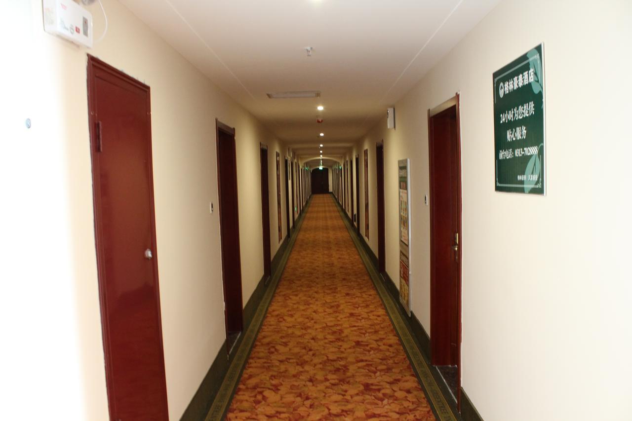 Greentree Inn Shanghai Expo Site South Yanggao Road Subway Station Express Hotel Buitenkant foto